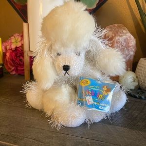 White poodle webkinz new with tags